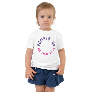 Kurzärmeliges Baby-T-Shirt – Pumped Up