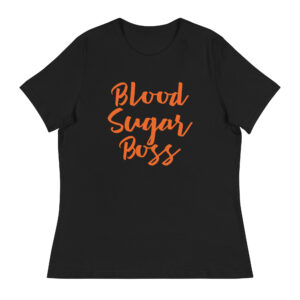 Lockeres Damen-T-Shirt -BloodSugarBoss
