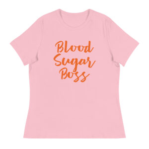 Lockeres Damen-T-Shirt -BloodSugarBoss