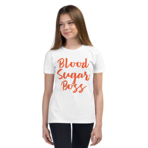 Kurzärmeliges T-Shirt für Kinder – BloodSugarBoss